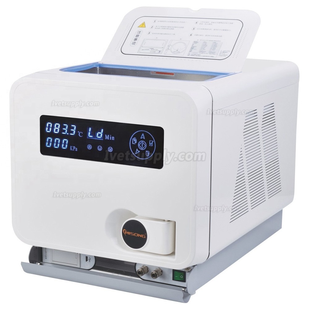 SUN SUN-23L-III-M 18-23L Veterinary Autoclave Sterilizer Vacuum Steam with Printer  Class B